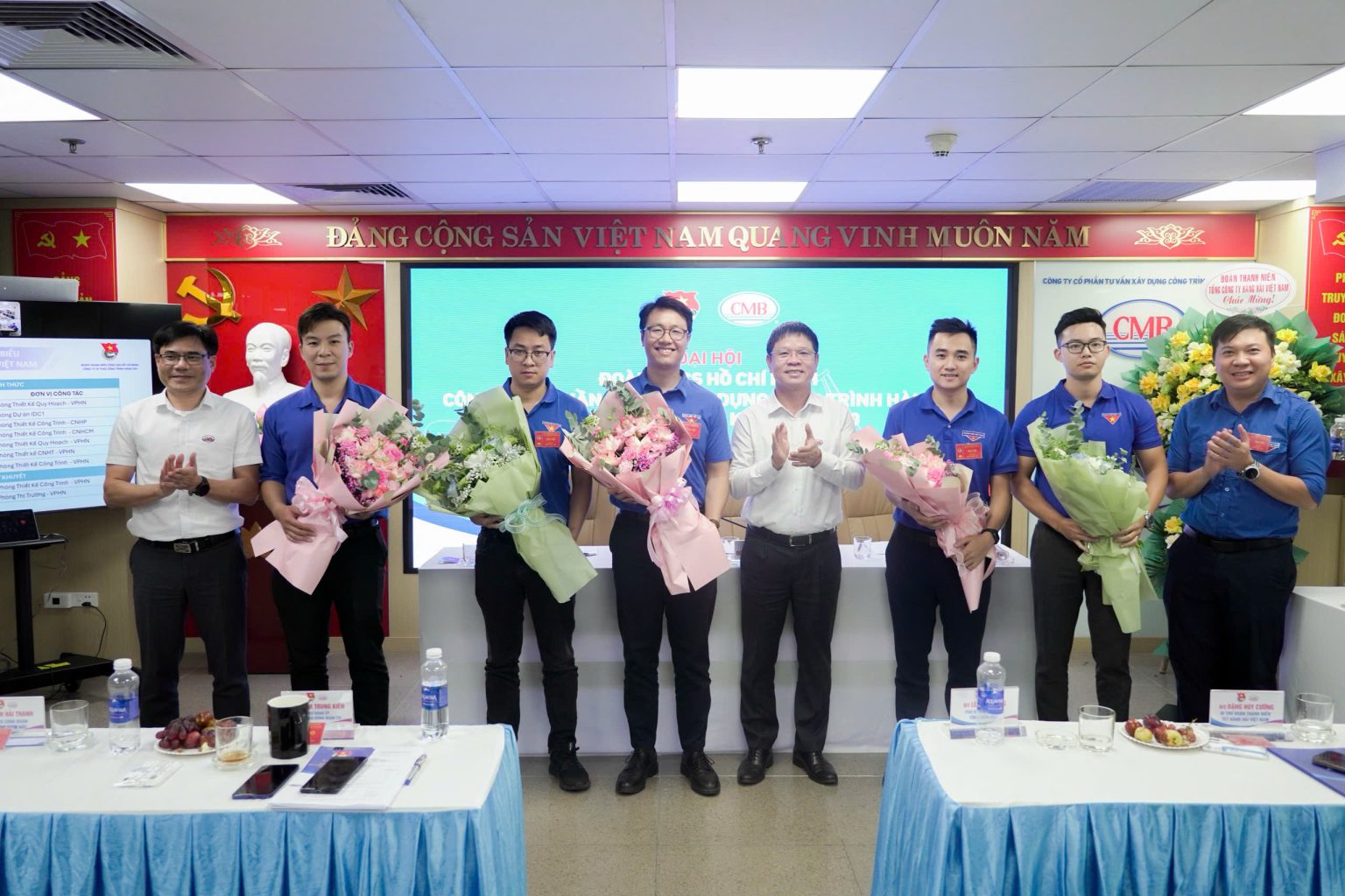 ĐẠI HỘI ĐOÀN TNCS HỒ CHÍ MINH CÔNG TY CỔ PHẦN TƯ VẤN XÂY DỰNG CÔNG TRÌNH HÀNG HẢI LẦN THỨ IV, NHIỆM KỲ 2025 – 2030