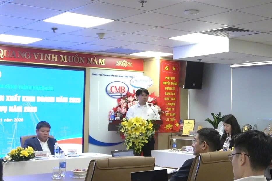 CMB- TỔNG KẾT CÔNG TÁC XÂY DỰNG ĐẢNG, SẢN XUẤT KINH DOANH NĂM 2025 VÀ TRIỂN KHAI NHIỆM VỤ NĂM 2026