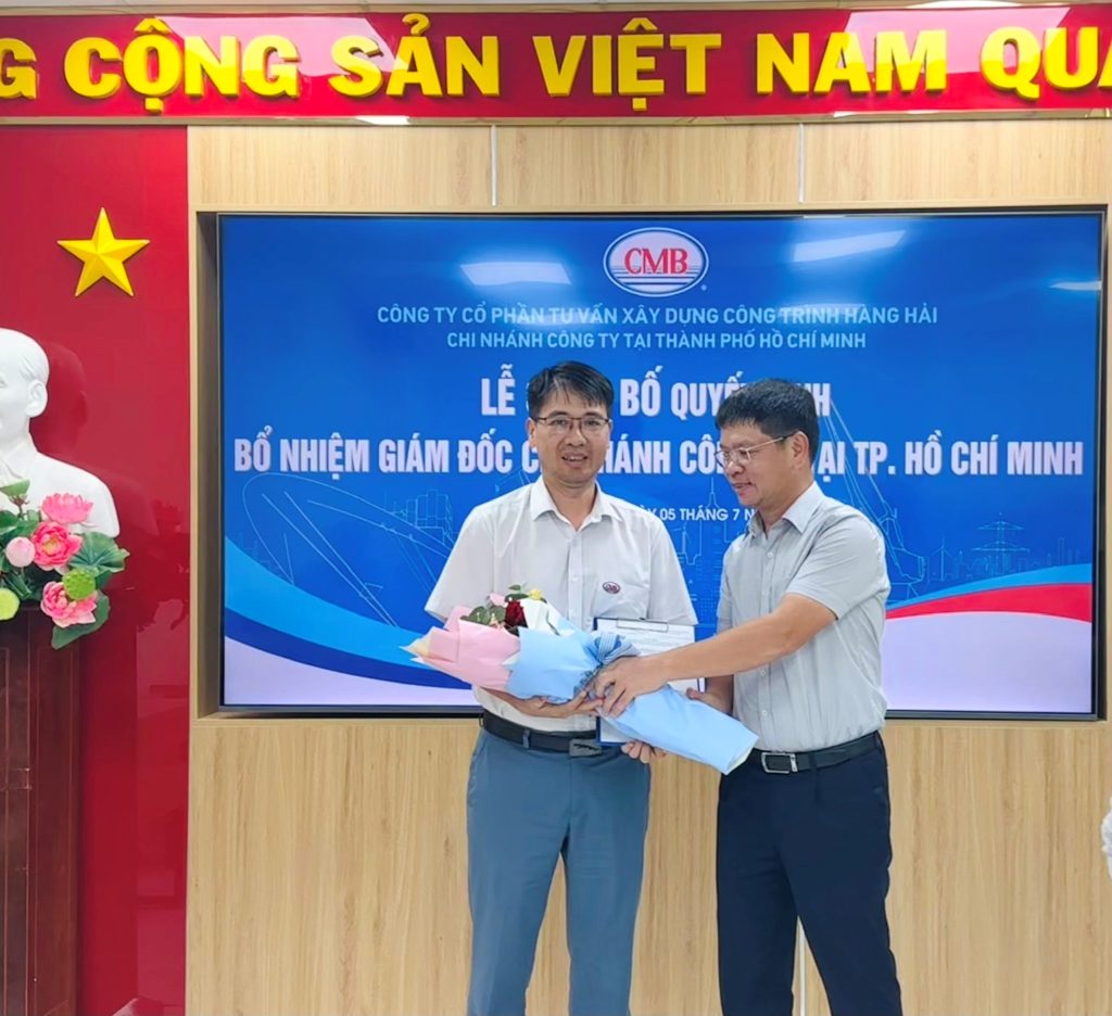 LỄ CÔNG BỐ QUYẾT ĐỊNH BỔ NHỆM GIÁM ĐỐC CHI NHÁNH CMB TẠI THÀNH PHỐ HỒ CHÍ MINH