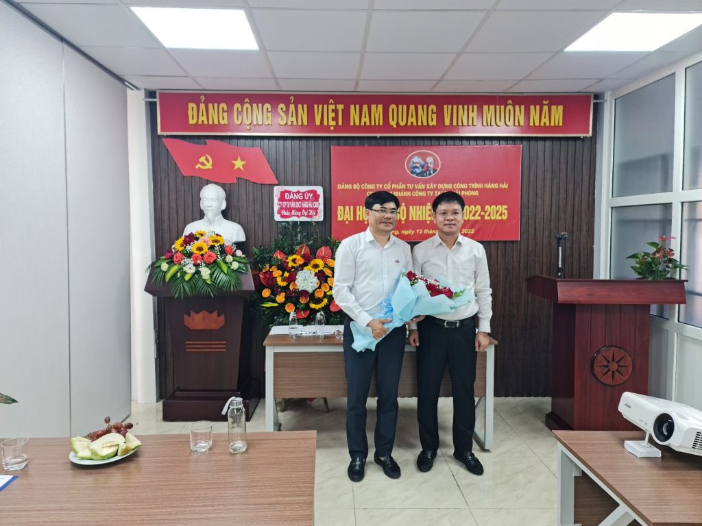 ĐẠI HỘI CHỊ BỘ CHI NHÁNH CÔNG TY TẠI THÀNH PHỐ HẢI PHÒNG NHIỆM KỲ 2022 – 2025