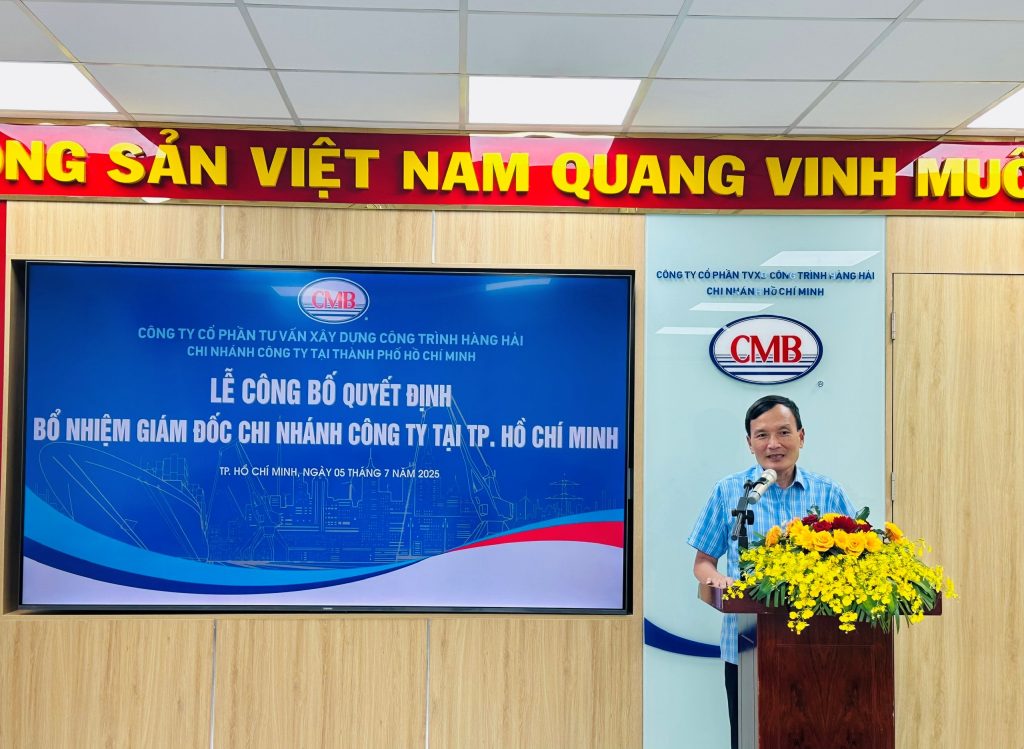 LỄ CÔNG BỐ QUYẾT ĐỊNH BỔ NHỆM GIÁM ĐỐC CHI NHÁNH CMB TẠI THÀNH PHỐ HỒ CHÍ MINH