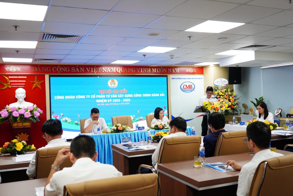 CMB – TỔ CHỨC ĐẠI HỘI ĐẠI BIỂU CÔNG ĐOÀN NHIỆM KỲ 2023 – 2028
