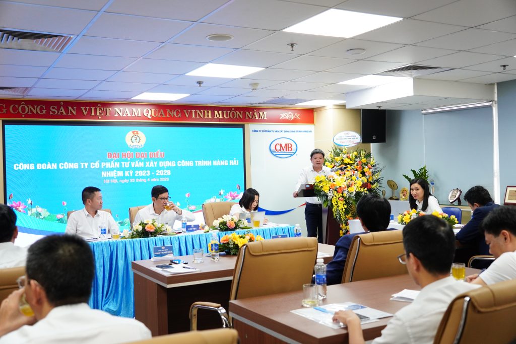 CMB – TỔ CHỨC ĐẠI HỘI ĐẠI BIỂU CÔNG ĐOÀN NHIỆM KỲ 2023 – 2028
