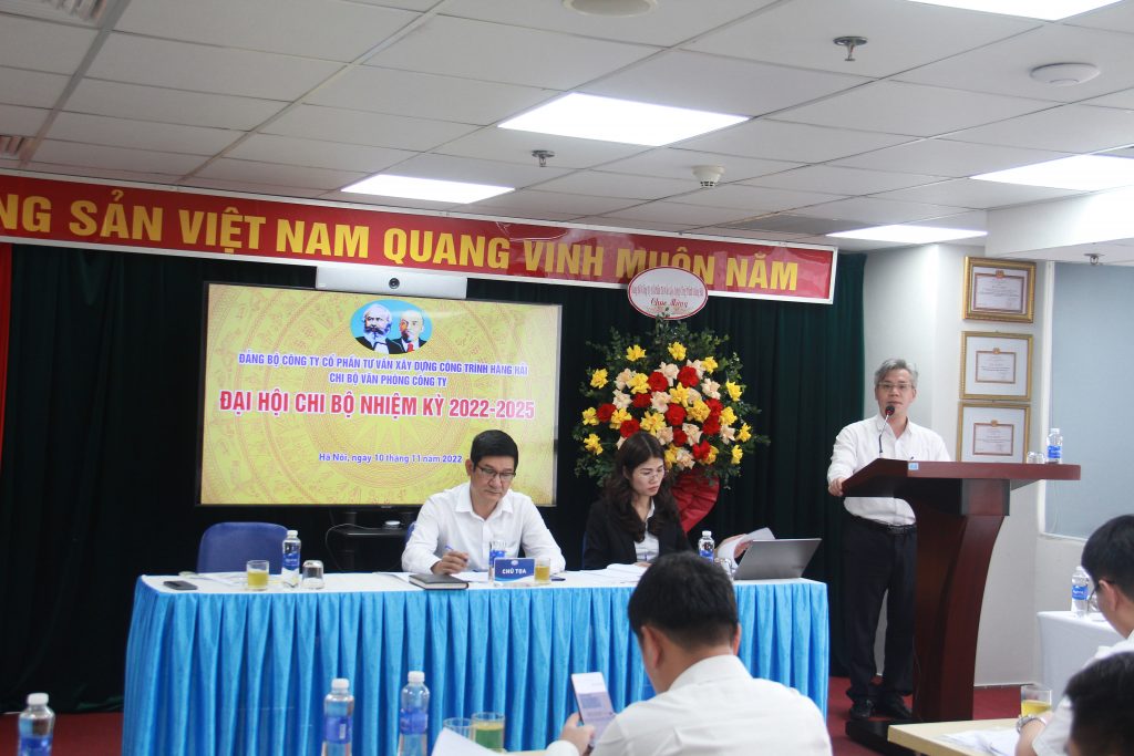 ĐẠI HỘI CHI BỘ VĂN PHÒNG NHIỆM KỲ 2022 – 2025