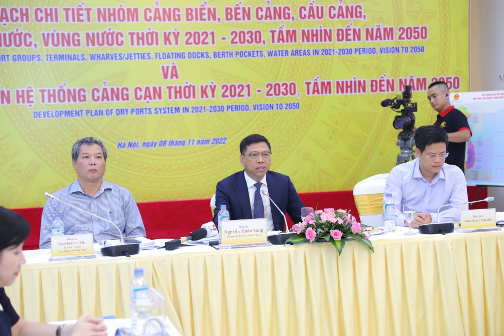 HỘI THẢO QUY HOẠCH CHI TIẾT NHÓM CẢNG BIỂN VÀ HỆ THỐNG CẢNG CẠN THỜI KÌ 2021-2030, TẦM NHÌN ĐẾN NĂM 2050