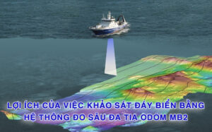 Máy toàn đạc điện tử; Máy đo sâu đơn tia Odom Hydrotrac; Máy đo sâu 2 tần số Odom Hydrotrac MK3; Máy đo sâu đa tia Odom MB1; Thiết bị định vị vệ tinh RTK, DGPS; Flycam, Drone…