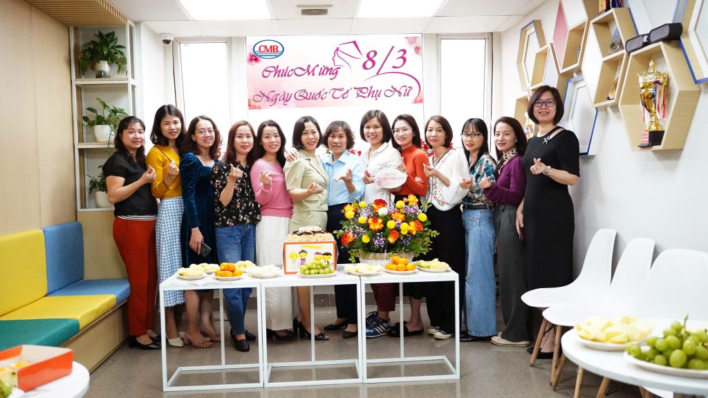 CÔNG TY CMB CHÚC MỪNG NGÀY QUỐC TẾ PHỤ NỮ 8/3